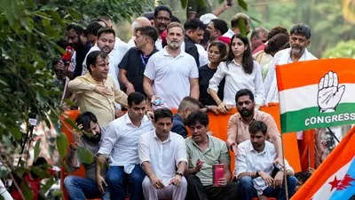“Rahul Gandhi is spreading anarchy and displaying ignorance, questioning institutions like