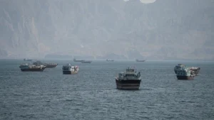 Five Indian nationals aboard a Kuwait -flagged tanker were rescued and brought ashore
