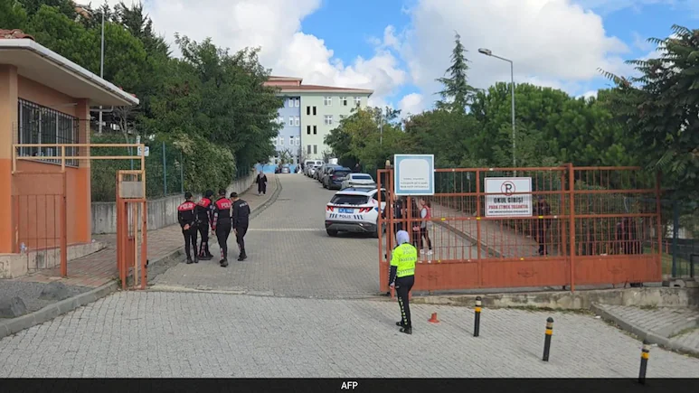One child died after a teenage girl stabbed eight pupils at a school in Istanbul on Tuesday