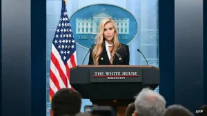 Her 14-minute briefing was followed by criticism that the conservative commentator had long