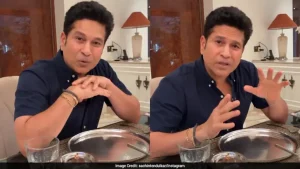 Cricket legend Sachin Tendulkar recently shared a personal memory about his love