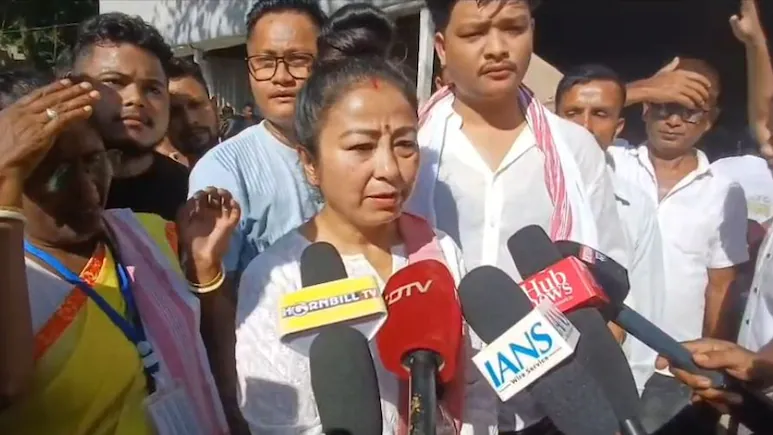 Garima Saikia Garg had appealed for a peaceful and united demonstration, as protesters