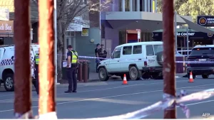 Victoria state police said they could not find any direct past contact between Haines