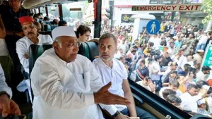 For the past two days, Congress president Mallikarjun Kharge’s office has been extending