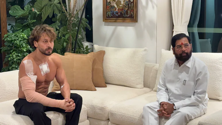 Tiger Shroff's 1st Photo After Shooting Attempt — Arm Bandaged, Dressing On Chest, Shoulder