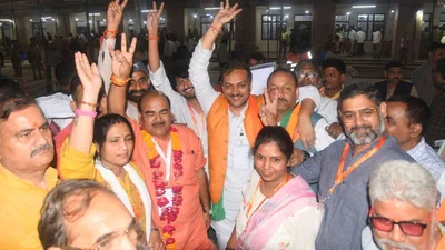 He described the BJP’s performance in the MLC elections as a significant setback