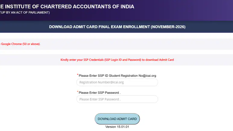The Institute of Chartered Accountant of India (ICAI) has released the CA Final November exam