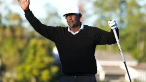 Vijay Singh became the second-oldest player to victory on the PGA Tour Champions on Sunday when