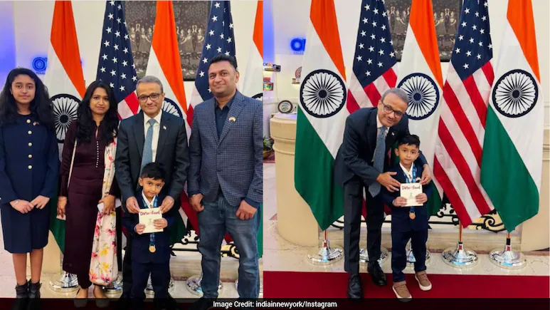 Advay Jain became the youngest person to publish a book in the male category, according