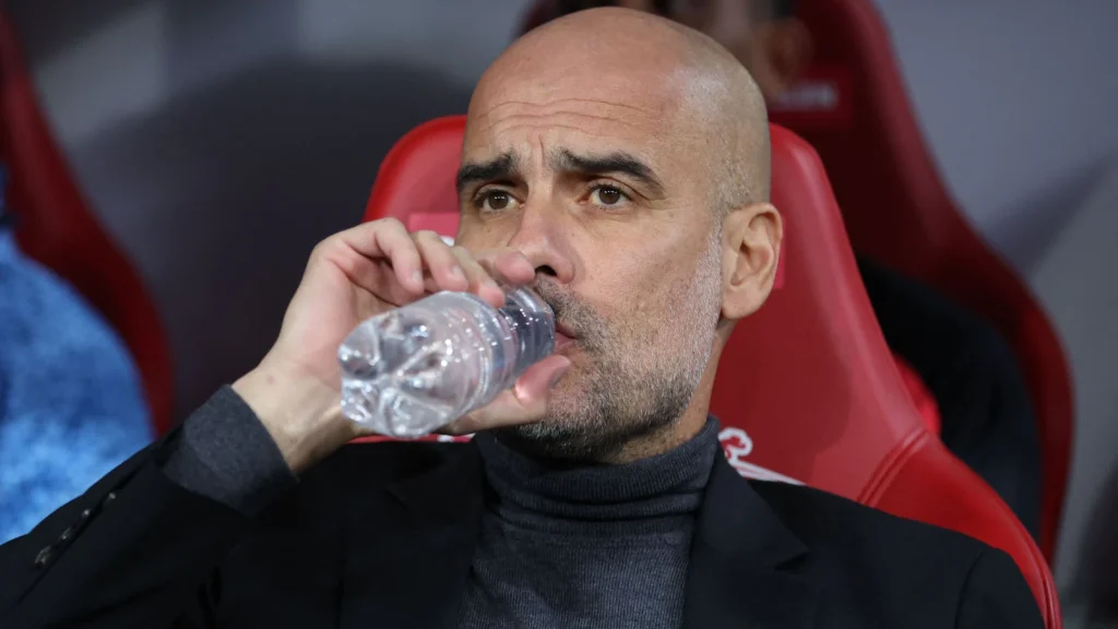 Former Manchester City manager Pep Guardiola threw his weight behind the club on Wednesday