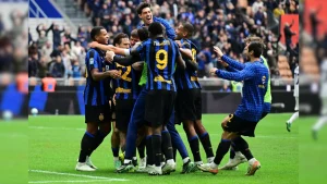 Inter Milan struck twice in stoppage time to complete a remarkable 2-1 comeback victory over