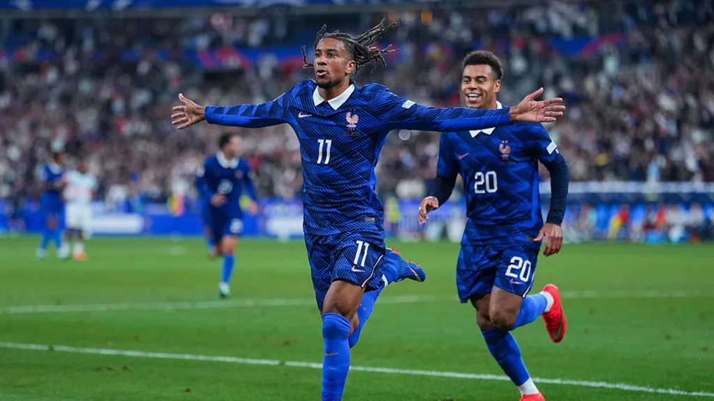 Michael Olise came off the bench to inspire France to a 4-1 victory over Belgium in the UEFA