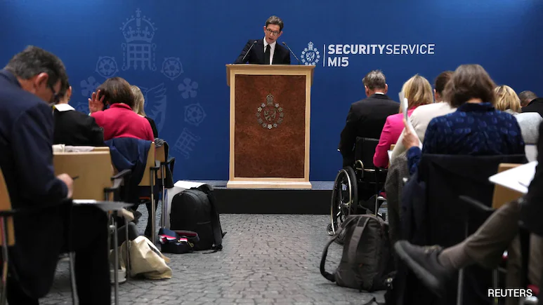 MI5 spy chief Ken McCallum delivered his annual speech on Tuesday outlining his view