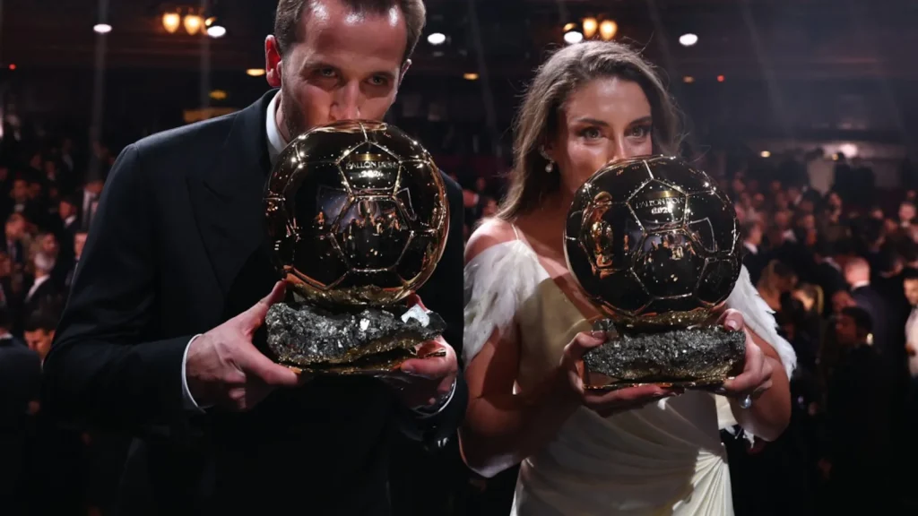 Harry Kane became the first Englishman in 25 years to victory the Ballon d'Or on Monday thanks