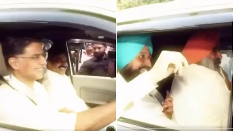 However, the visuals soon became a talking point, with the BJP and AAP using them to target