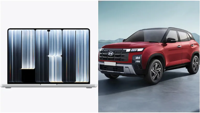 Man's Comparison Of Apple Laptop And SUV Goes Viral — "Sell Your Creta, Buy A MacBook Pro"