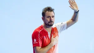 Former world number three Wawrinka, along with Andy Murray, was the only player to victory