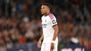 Kylian Mbappe became the youngest player with 100 Champions League appearances when he reached