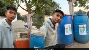 Bittu Tabahi Disheartened After Dustbin Placed To Keep River Clean receives Stolen