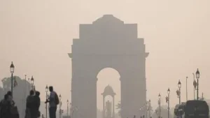 Delhi’s air quality remained in the poor category as the minimum temperature was recorded