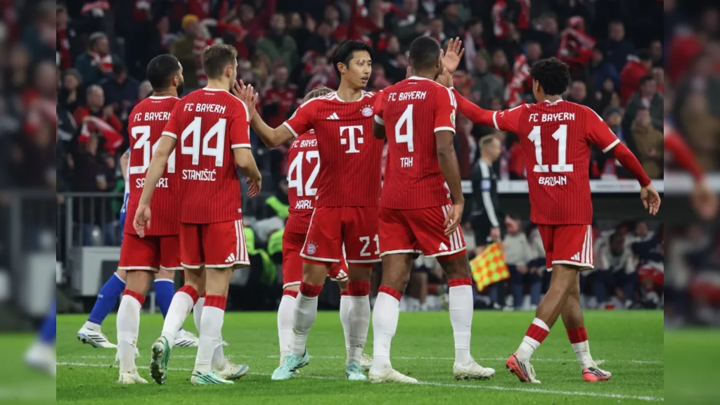 Newly-crowned Ballon d'Or winner Harry Kane was left on the bench as Bayern Munich sailed