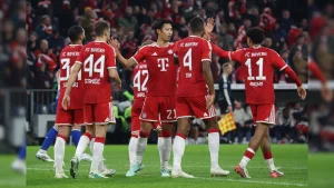 Newly-crowned Ballon d'Or winner Harry Kane was left on the bench as Bayern Munich sailed