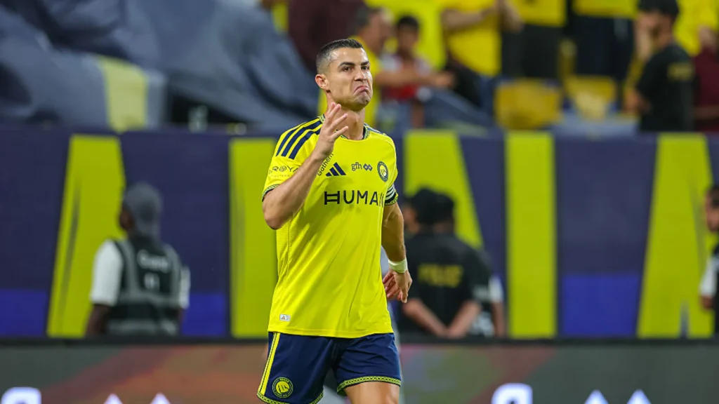 Cristiano Ronaldo returned to club football action on Friday after a controversial