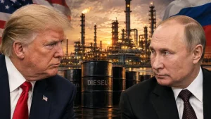 Irony just tripped on American hypocrisy over Russian oil