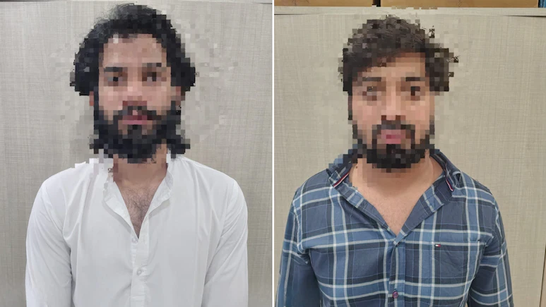 Cybercrime police have arrested two Hyderabad residents for their alleged role in a digital