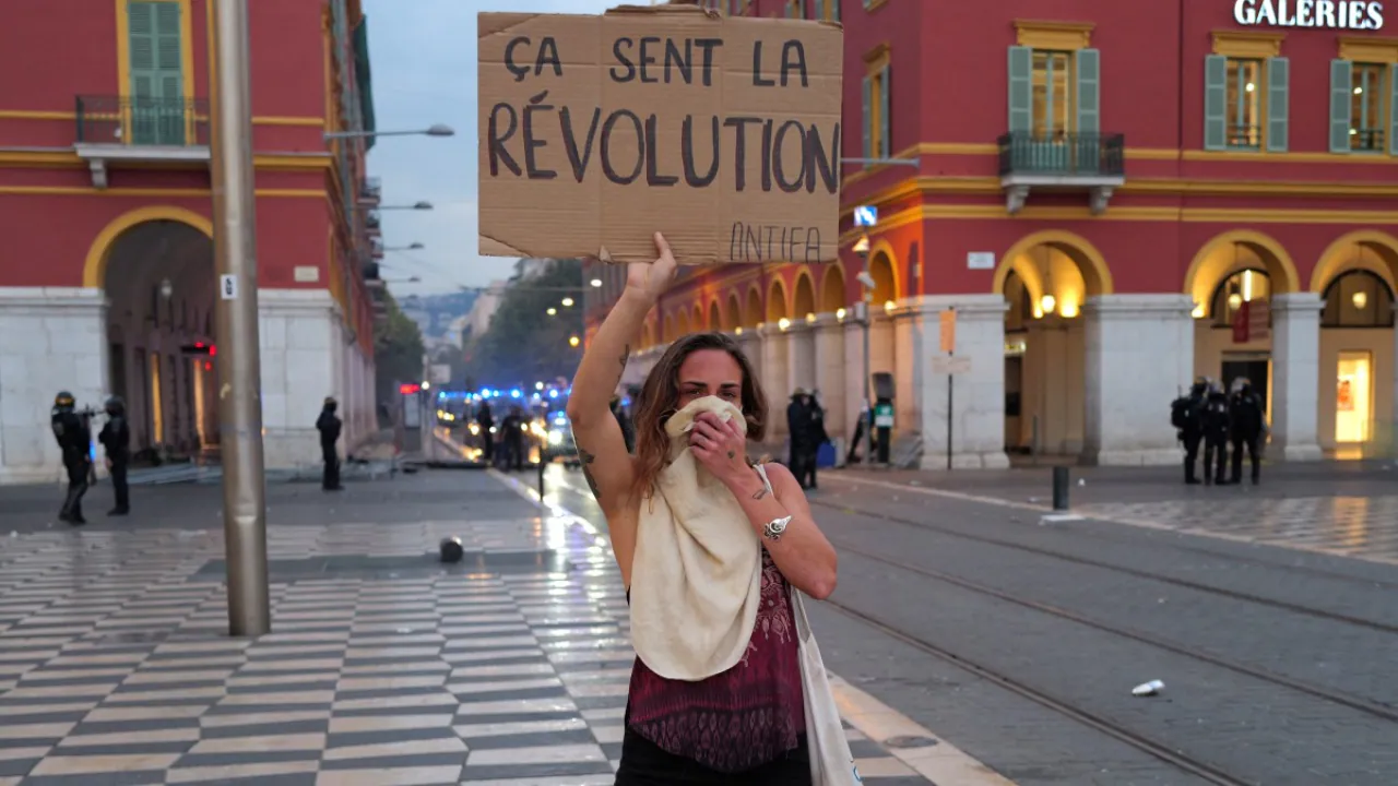 Major protests gripped France on Saturday, with police clashing with demonstrators as