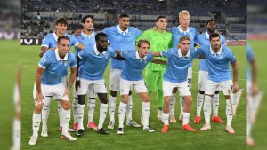 Lazio moved level on points with Inter Milan at the top of Serie A with a 3-1 victory over
