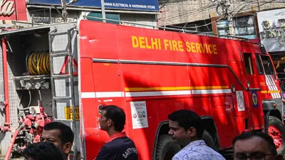 Delhi Fire Services (DFS) and police officials said their control rooms received information