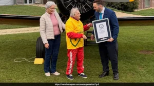 At 99, Woman Makes History As World's Oldest Wing Walker, Raises Money For Charity