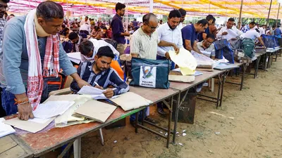 Voting was underway in 22 districts of Rajasthan for the second phase of the panchayati raj