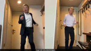 Japan's 60-Year-Old Salaryman secures Hearts With His Dance Moves