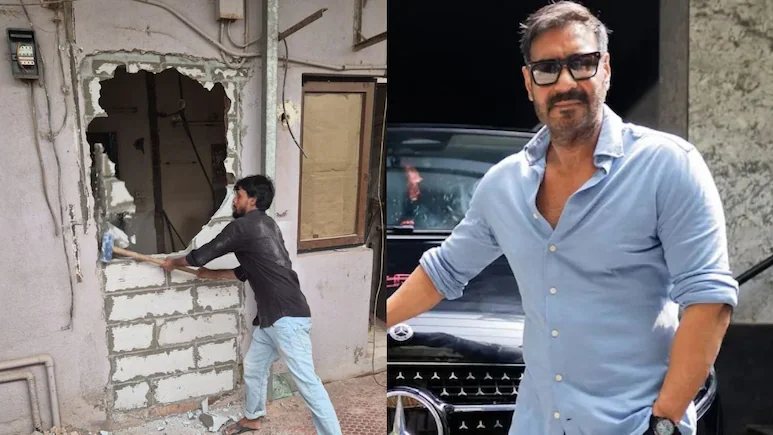 Part Of Actor Ajay Devgn's Juhu Bungalow Demolished Over 'Illegal Construction'