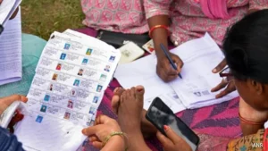 Balachander brought 30 digitally pre-printed Form-7 applications to Polling Station No