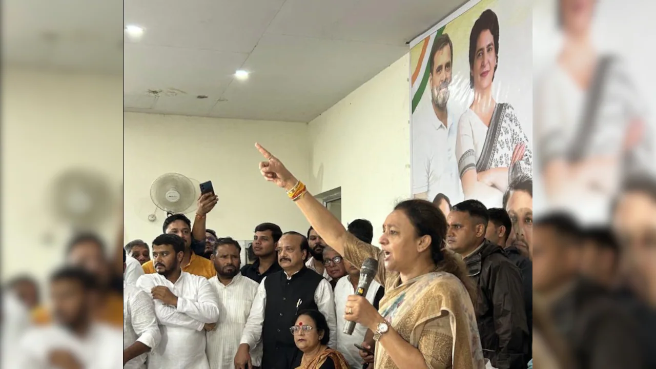 How Aradhana Misra Rose To Top In UP Congress — Ajay Rai-Rajendra Pal Clash