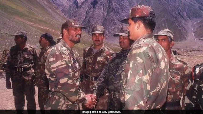 Many might not know but Patekar did not just praise the Indian Army, he also went on to live