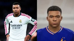 France and Real Madrid star Kylian Mbappe has been removed from the Chinese version