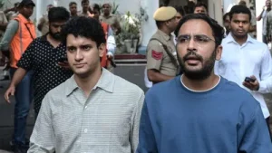 CJP chief spokesperson Saurav Das and national spokesperson Ashutosh Ranka were detained