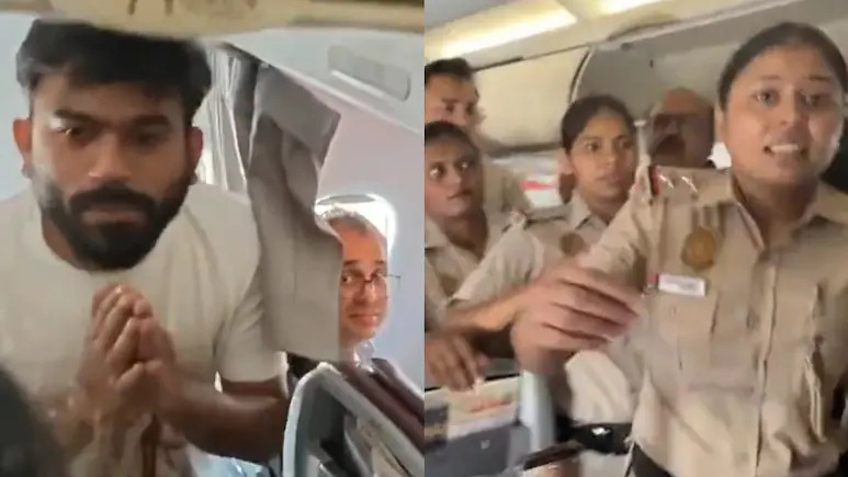 Moment Abhijeet Dipke Was Detained From Plane — "I've Come To Be Arrested"