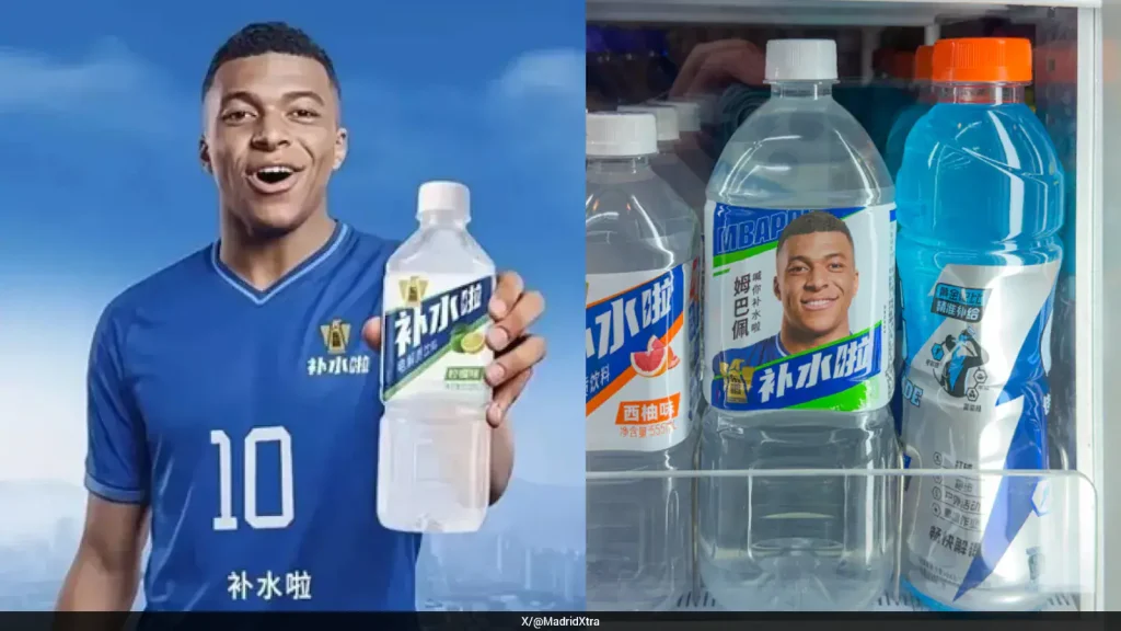 Kylian Mbappe was dropped Tuesday by two major brands in China after a video circulated online