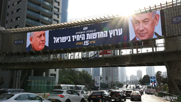 Prime Minister Benjamin Netanyahu has long looked on course to lose power in Israel's election