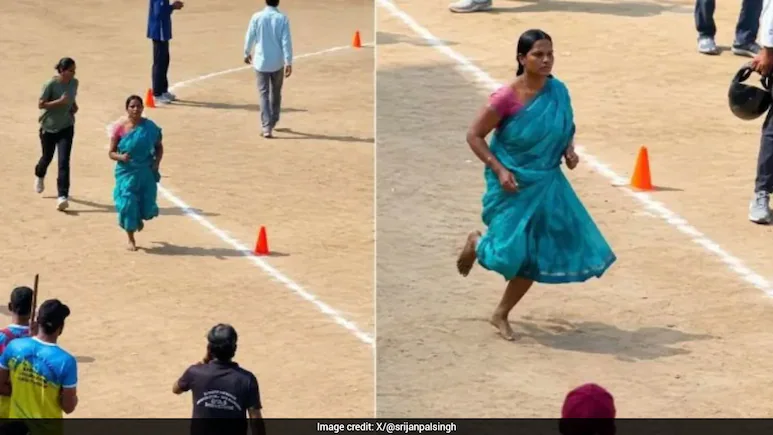 Kavita, who won hearts on social media by running barefoot in a saree, was hoping to change