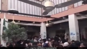 Twenty-one pupils and a teacher were killed on Thursday after a roof collapsed at a school