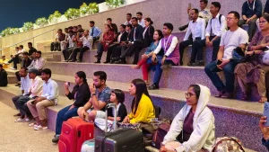 With travellers from different parts of the country passing through Guwahati, 'Utsav Aarambh'