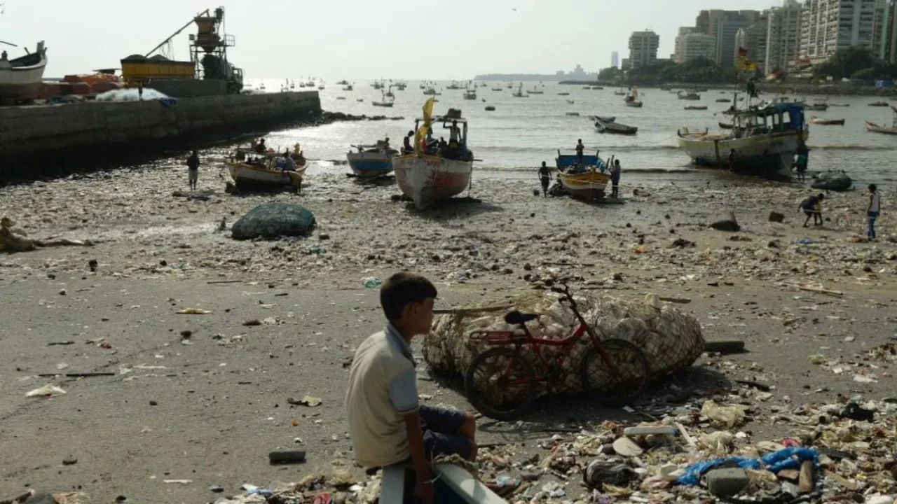 Everywhere there is filth...South Mumbai isn't the entire city