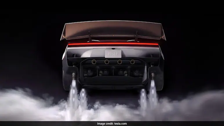 Tesla's next-generation Roadster has taken its flying-car ambitions to the next level