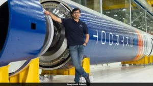 IIT Kharagpur alumnus and Skyroot Aerospace co-founder and CEO Pawan Kumar Chandana has been